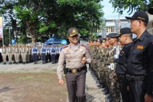 410 Personil Gabungan Amankan Natal di Sidoarjo