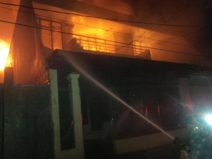 Gudang Sparepart Terbakar, Tiga Unit Mobil Ludes