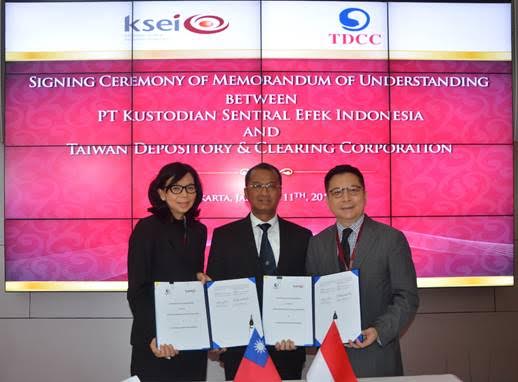 KSEI Perluas Kerjasama Internasional Dengan Taiwan