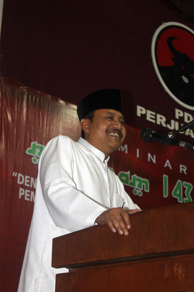 Cari Parpol Pengusung Di Pilgub Jatim, Gus Ipul Ngamen Di PDIP