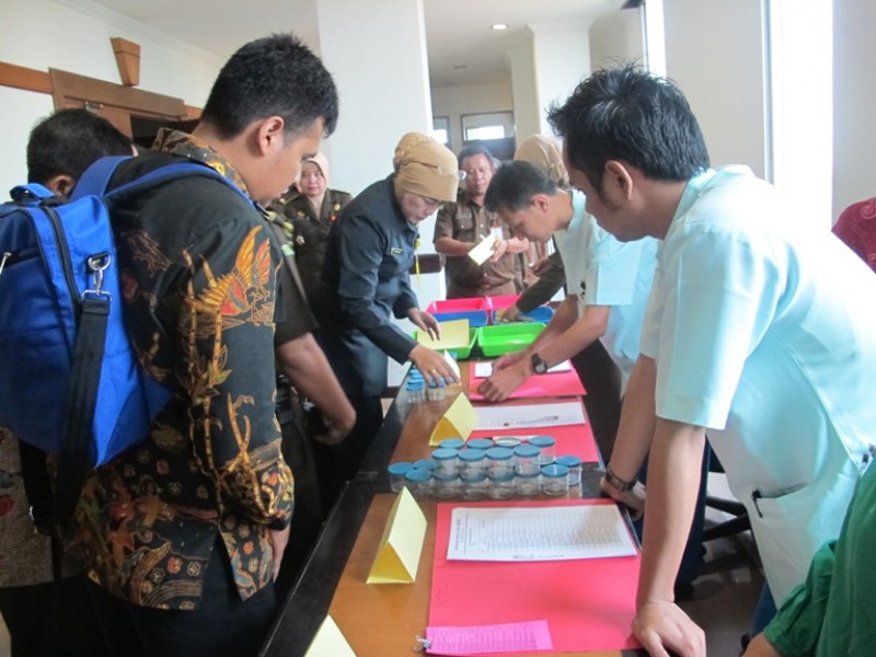 Jaksa dan Pegawai Kejati Jalani Tes Urine