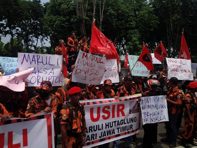 Massa PP Masih Demo Kejati Jatim