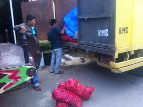 Polda Sumut Amankan 14 Ton Bawang Merah Illegal