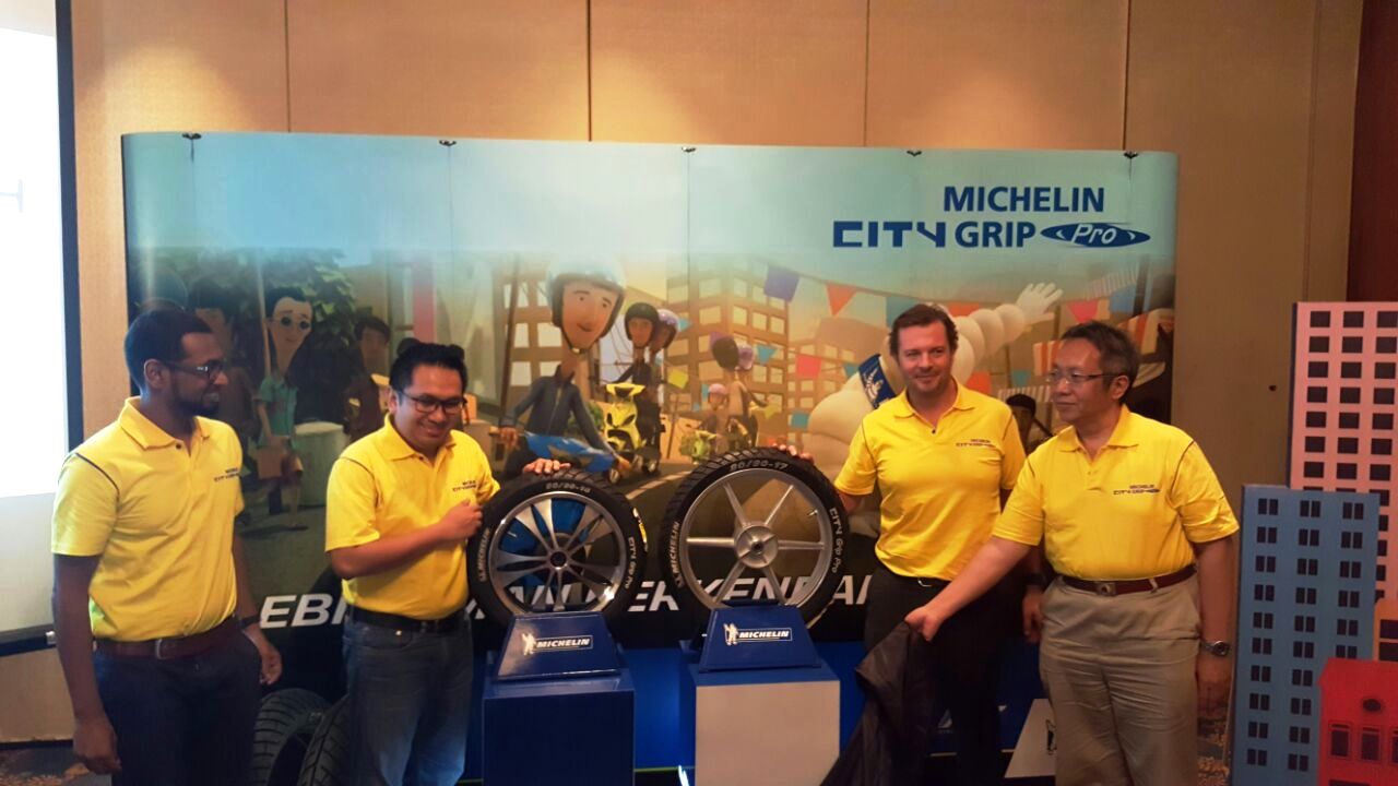 Michelin Lounching&nbsp;Ban&nbsp;City Grip Pro&nbsp;di Jawa Timur