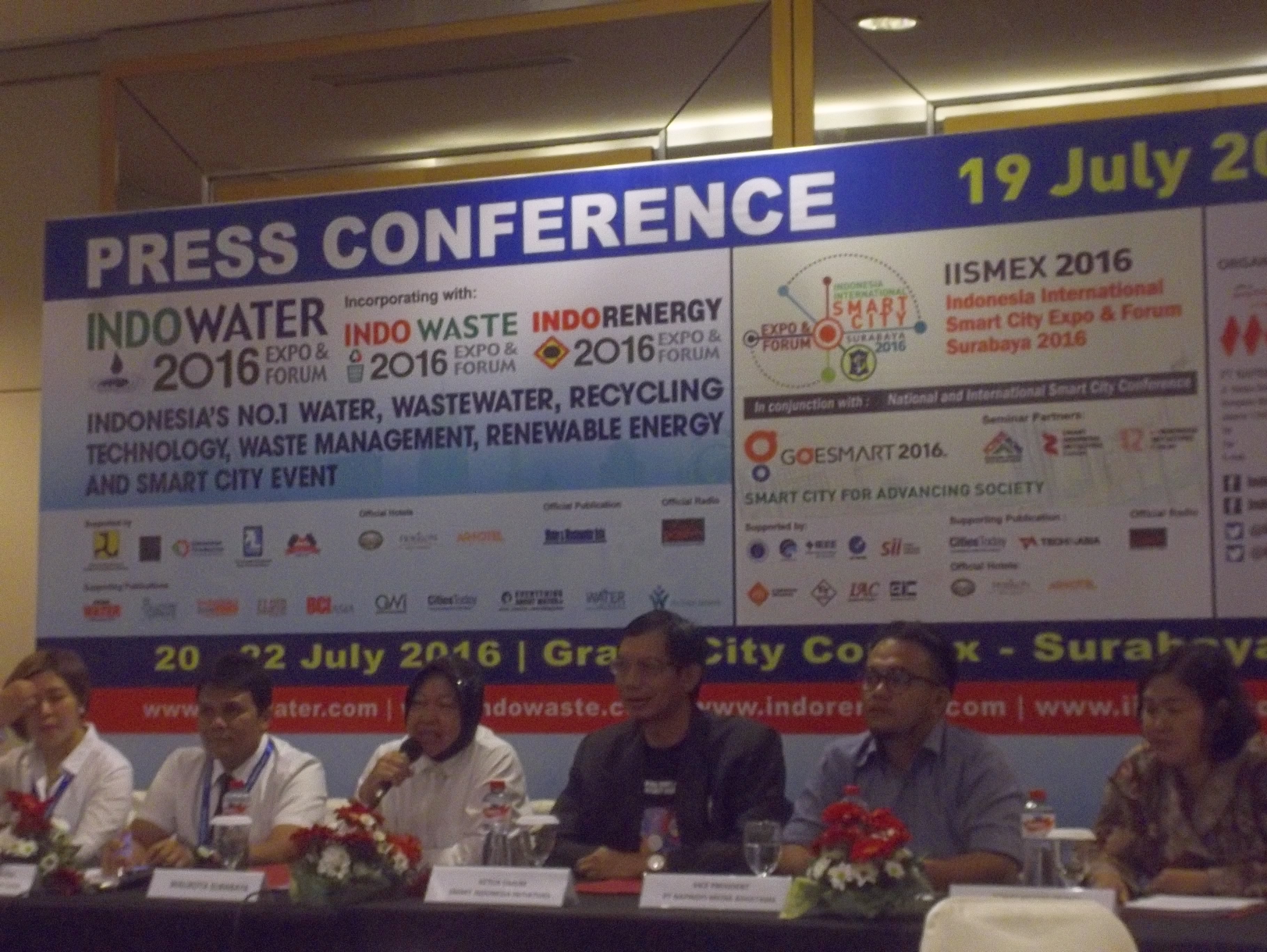 Bidik Investasi Di Industri Pengelolaan Air, Napindo Gelar Indo Water Expo &amp; Forum Di Grand City Surabaya