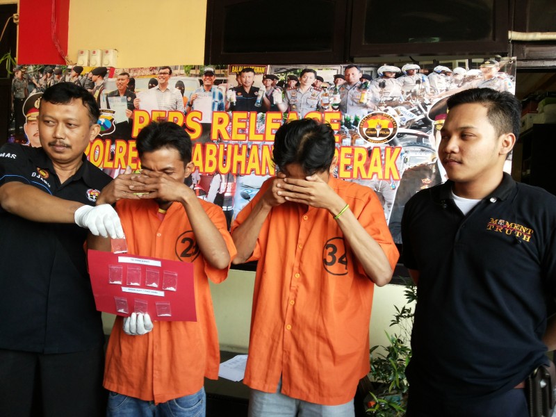 Polres Perak Berhasil Bekuk Pengedar Narkoba