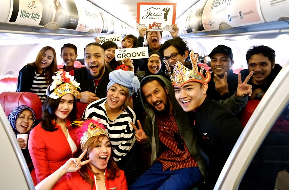 Konser Jazz Di Udara Oleh Air Asia