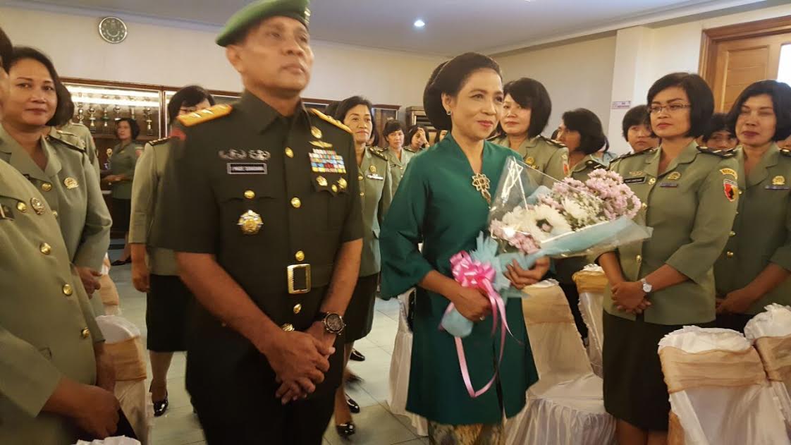 Dyah Ayu I Made Sukadana Ibu Asuh Baru Kowad Kodam V/Brawijaya