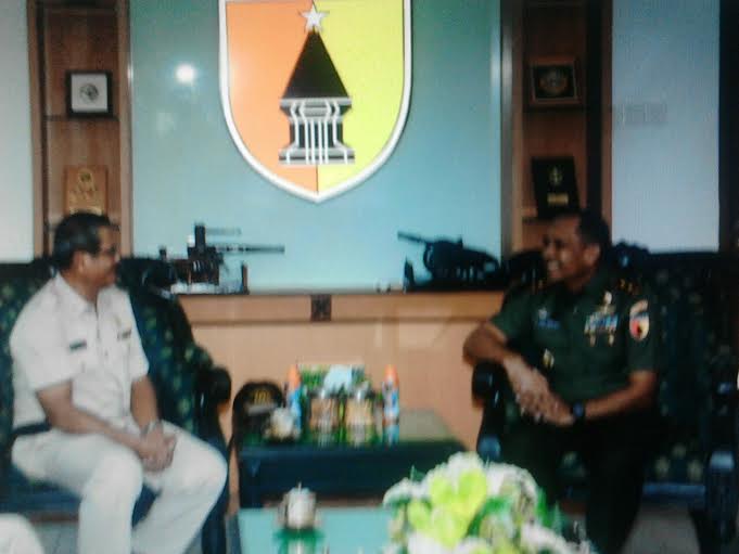 Persatuan Pengurus Purnawirawan Angkatan Darat Audiensi dengan Pangdam V/Brawijaya
