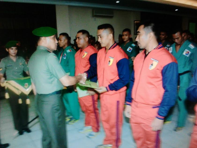 Pangdam V/Brawijaya Sambut Hangat Kedatangan Kontingen Yong Mo Doo