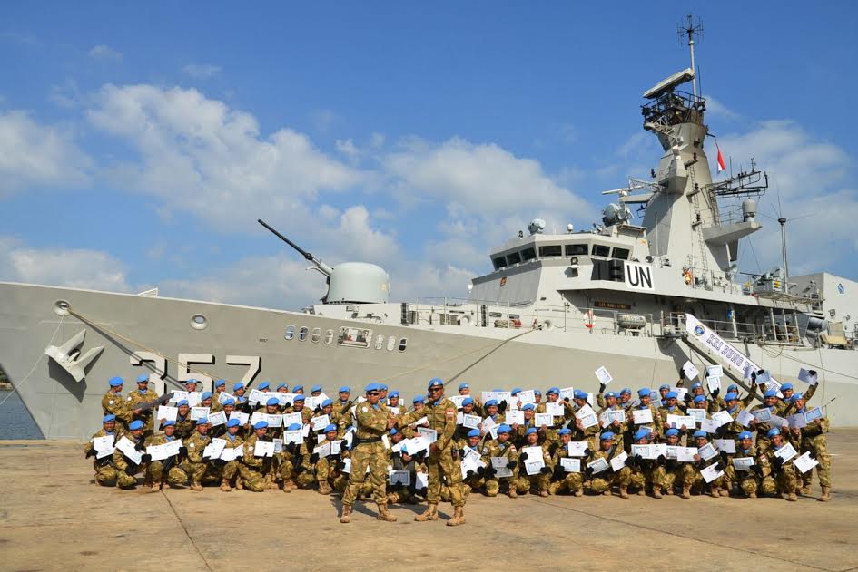 Kado HUT RI, Satgas Maritim TNI Konga XXVIII Unifil Lebanon Raih Predikat Outstanding