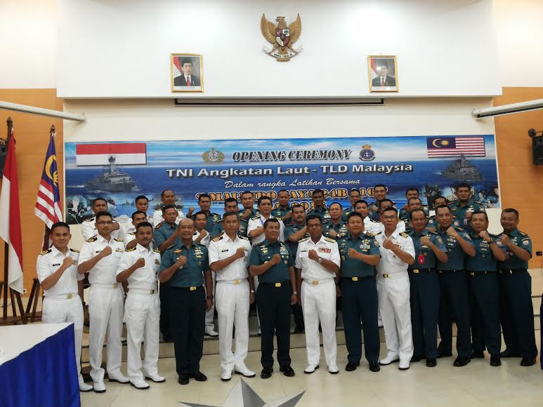 TNI AL dan TLDM Gelar Latma Malindo Jaya 24 B/16