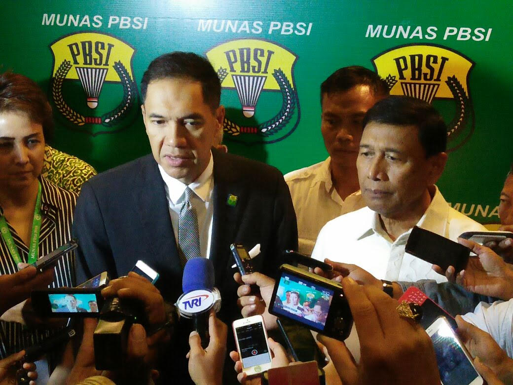Gita Mundur, Wiranto Terpilih Secara Aklamasi Ketum PBSI