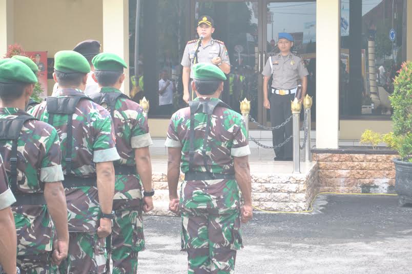 Siaga Satu Demo Nasional, TNI Dan Polri Gelar Apel Bersama