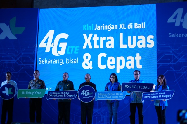 XL Tingkatkan Kualitas Layanan 4G Untuk Area Bali