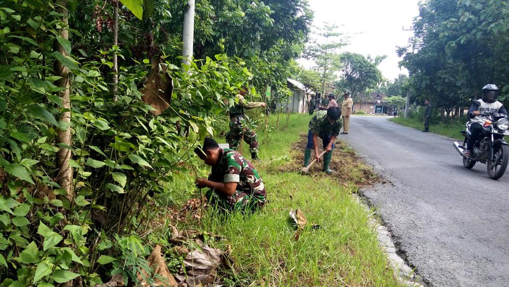 TNI Tanam Ribuan Pohon Wujudkan Bojonegoro Hijau