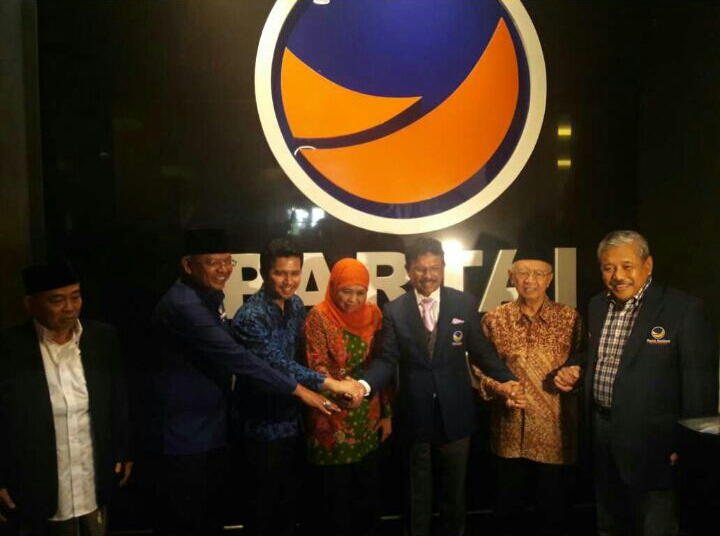 Nasdem Deklarasi Serentak Dukung Khofifah - Emil di Pilgub Jatim 2018