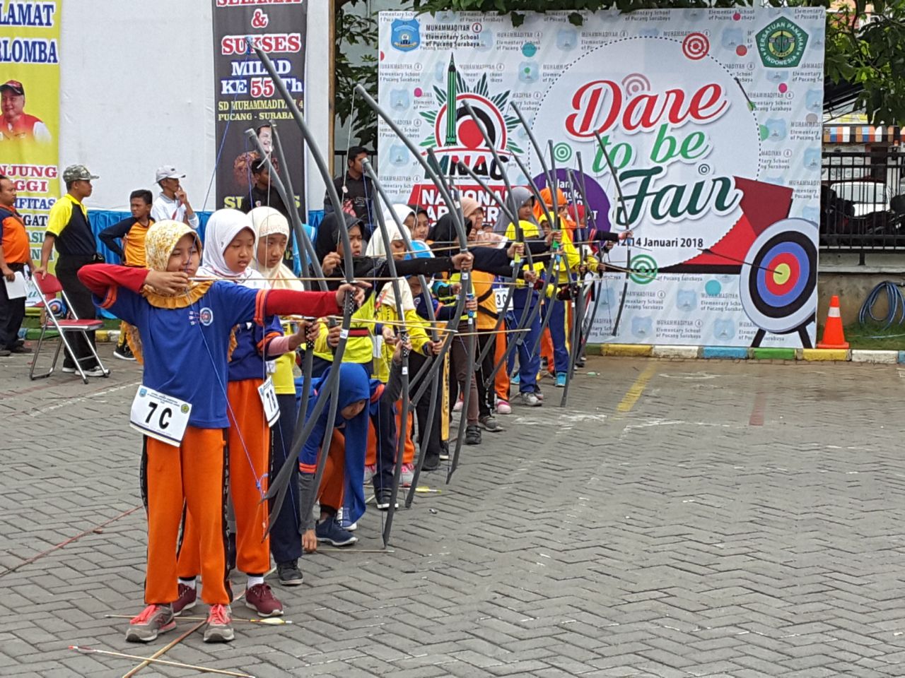 SDM 4 Pucang Surabaya Gelar Muhammadiyah National Archery Competition