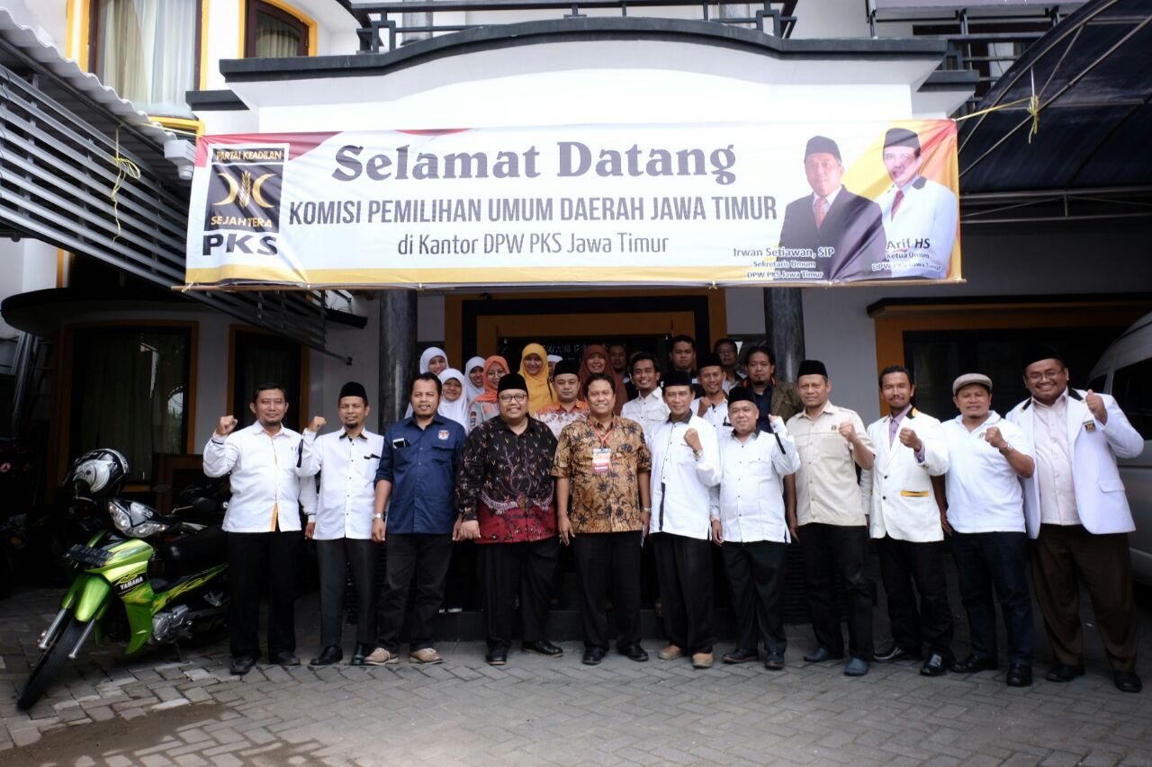 KPUD Melakukan Verifikasi Faktual DPD PKS Jatim