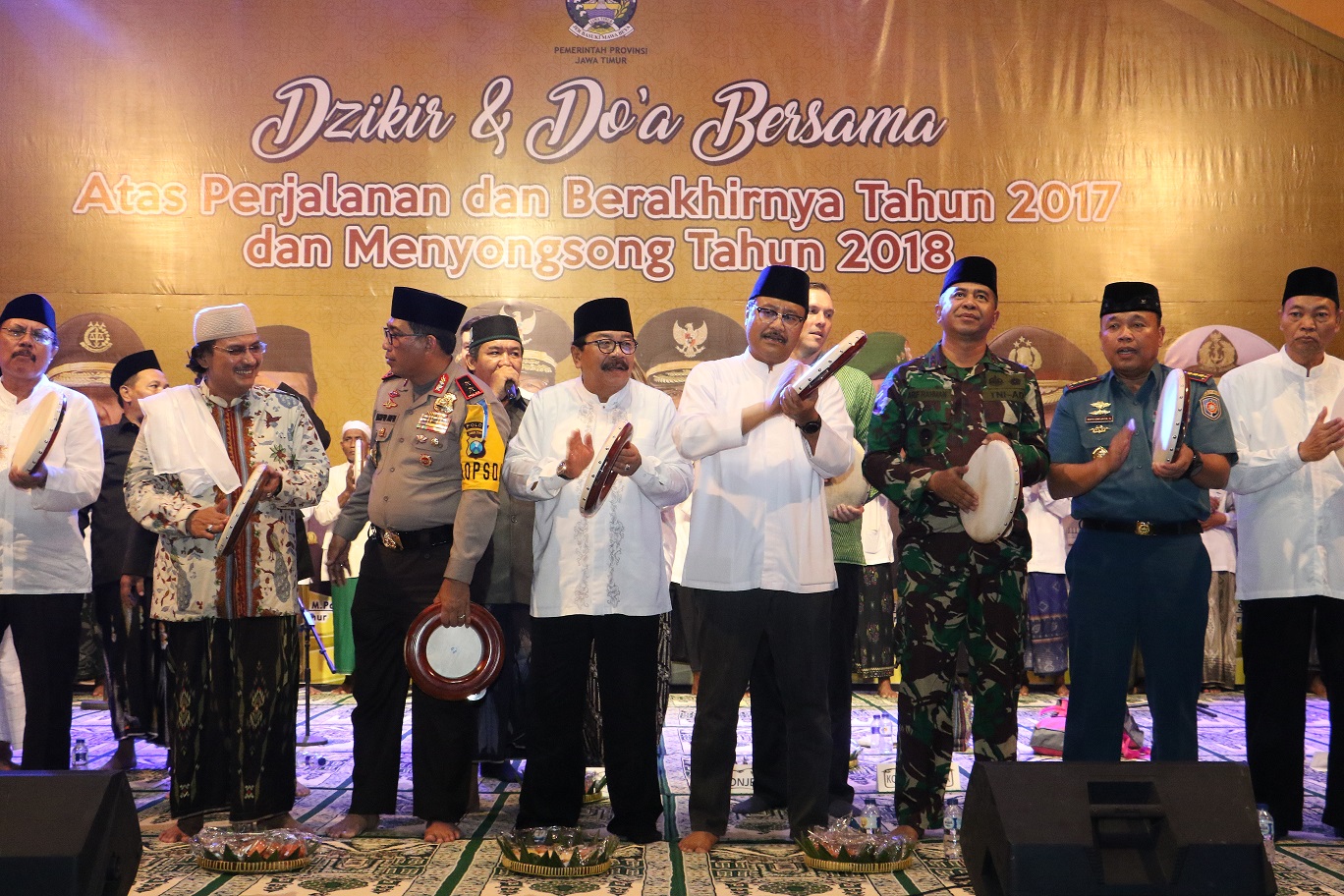 Pemprov Jatim Gelar Istighotsah, Tahun Baru 2018 Kondusif