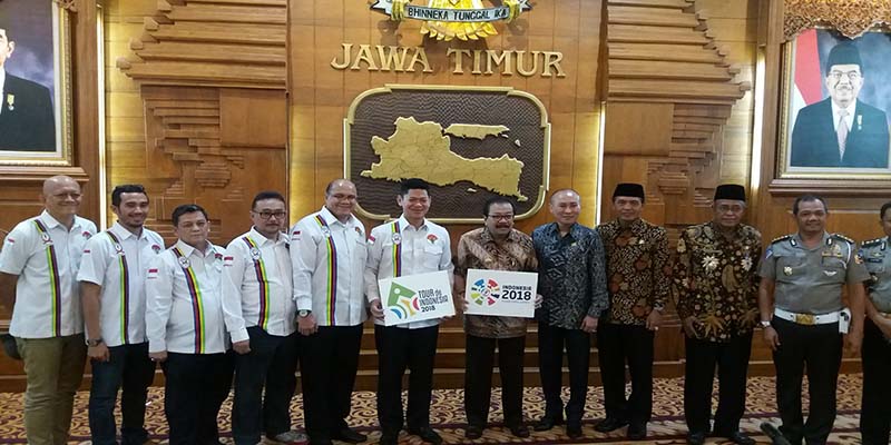 Jatim Siap Sambut Pembalap Tour de Indonesia 2018