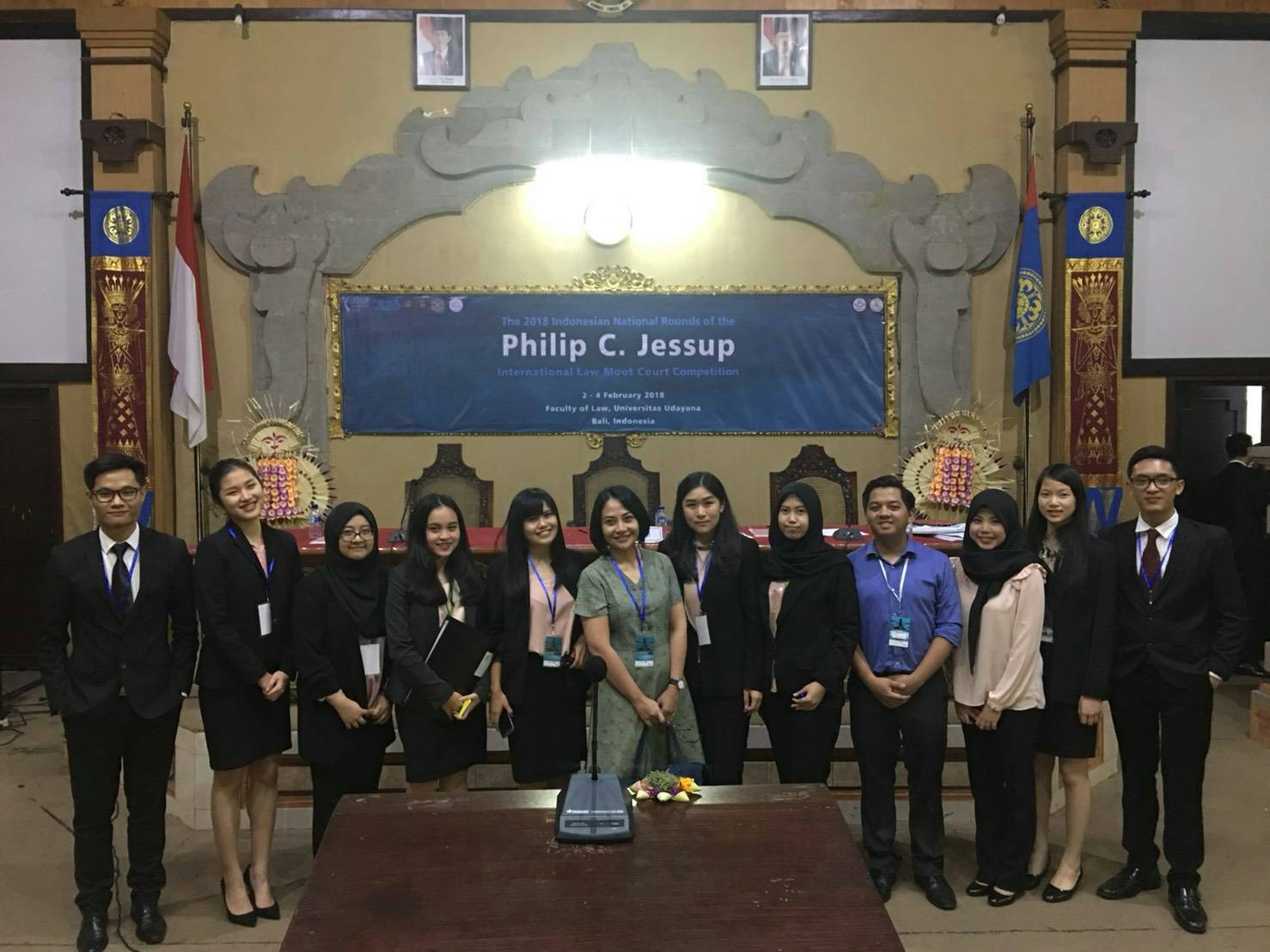 UNAIR dan UI Wakili Indonesia pada Kompetisi Peradilan Semu di Washington