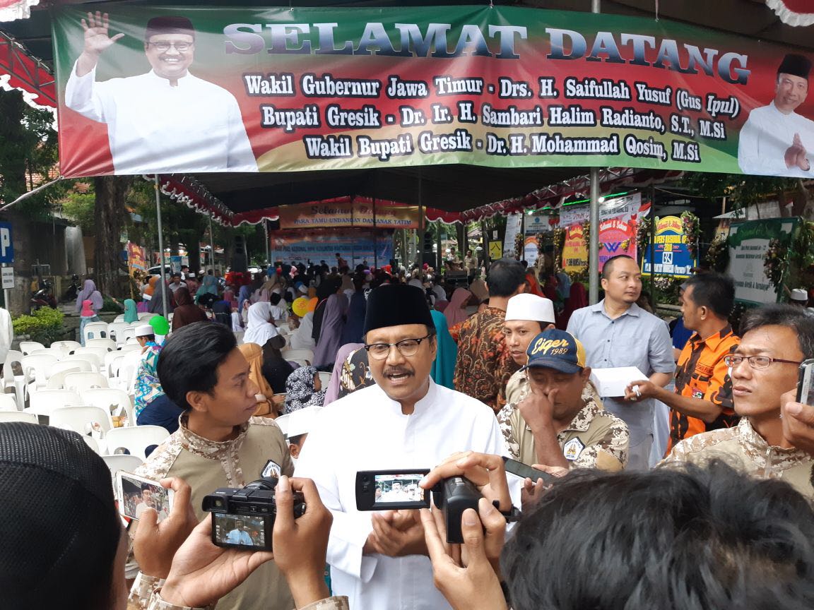 Gus Ipul Berharap Wartawan Jadi Ujung Tombak Dalam Mendidik Masyarakat