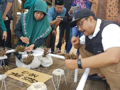 Gus Ipul Beber Program Seribu Dewi di Bangsring Underwater