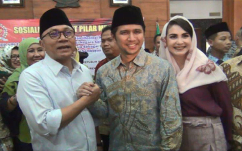 Di Trenggalek, Ketum PAN Menilai Emil Dardak Ikhlas