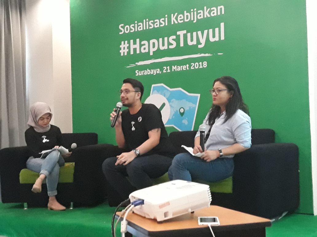 Go-Jek Ajak Mitra Junjung Kejujuran Luncurkan Kebijakan Hapus Tuyul