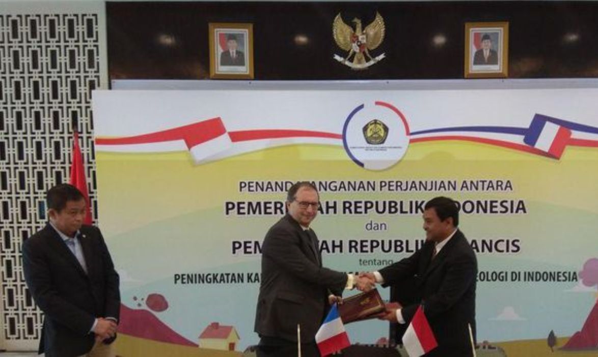 Indonesia Gandeng Prancis Amati Bidang Vulkanologi
