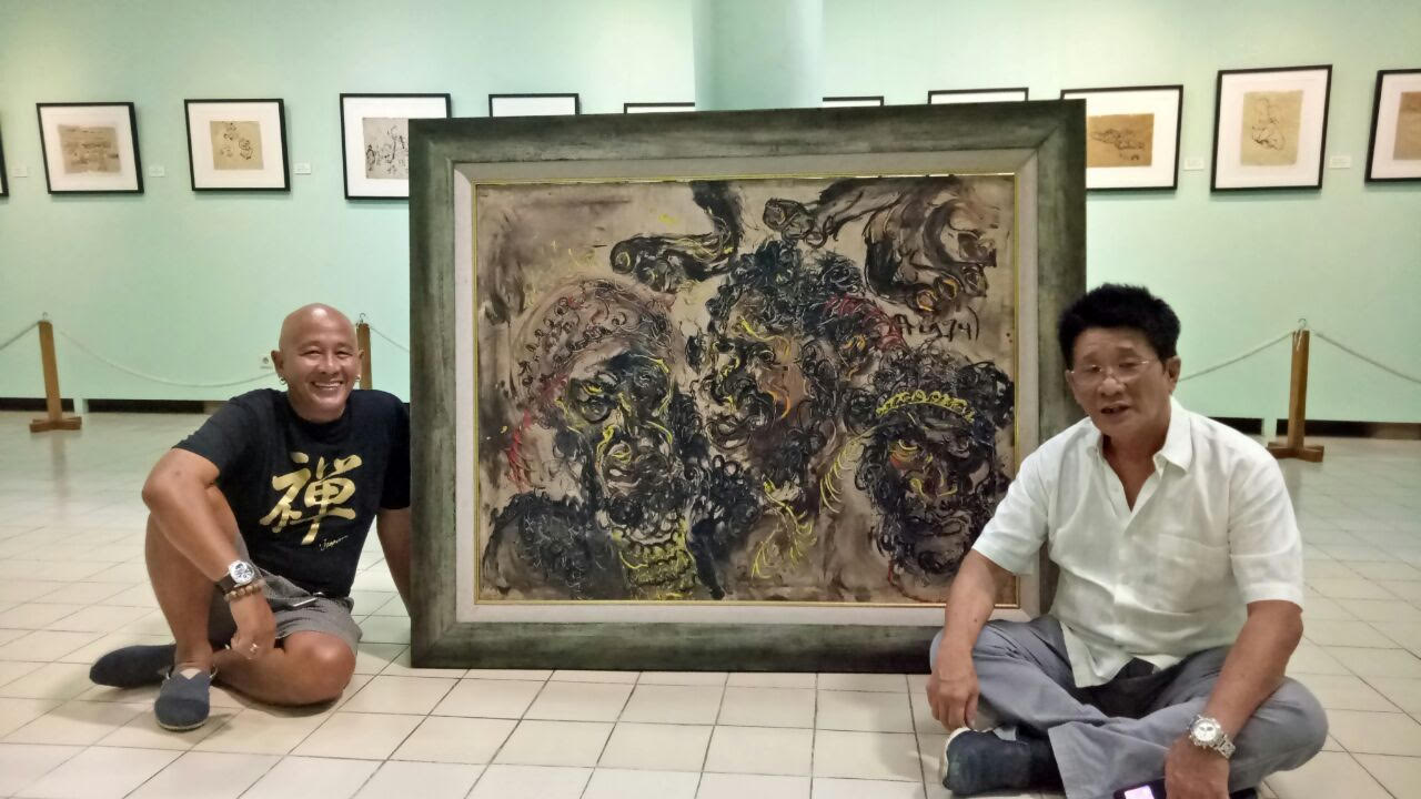 Bantu Gus Ipul-Puti, Dua Relawan Lelang Lukisan Karya Affandi
