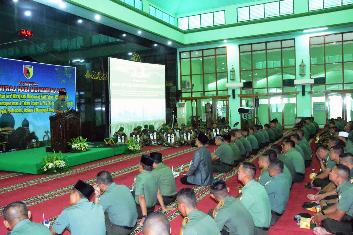 Pangdam Brawijaya Himbau Prajurit Maknai Peringatan Isra&rsquo; Miraj