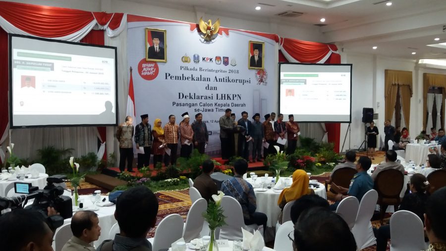 KPU Jatim Umumkan Harta Kekayaan Cagub-Cawagub