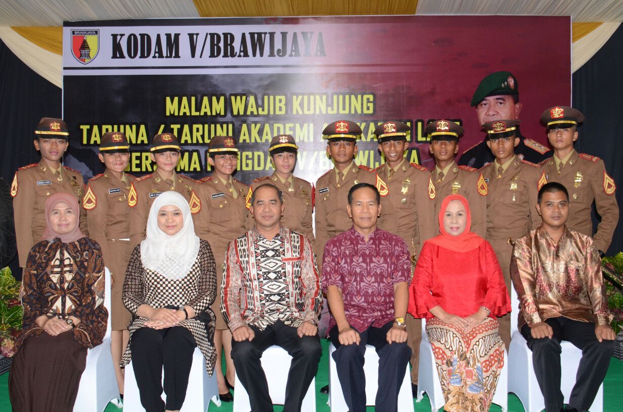 Wajib Kunjung, Taruna/Taruni AAL Tatap Muka Bareng Pangdam Brawijaya