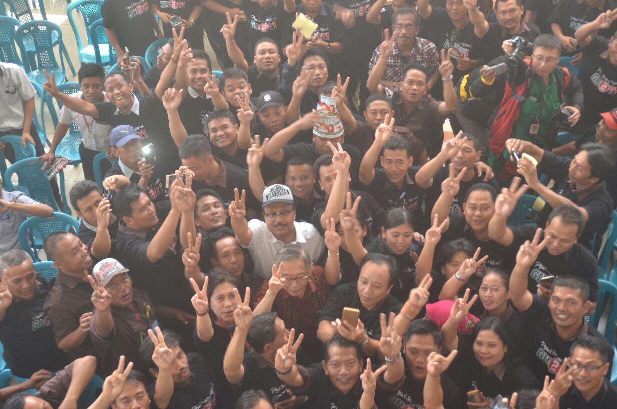 30 Ribu Buruh Maspion Dukung Gus Ipul-Puti