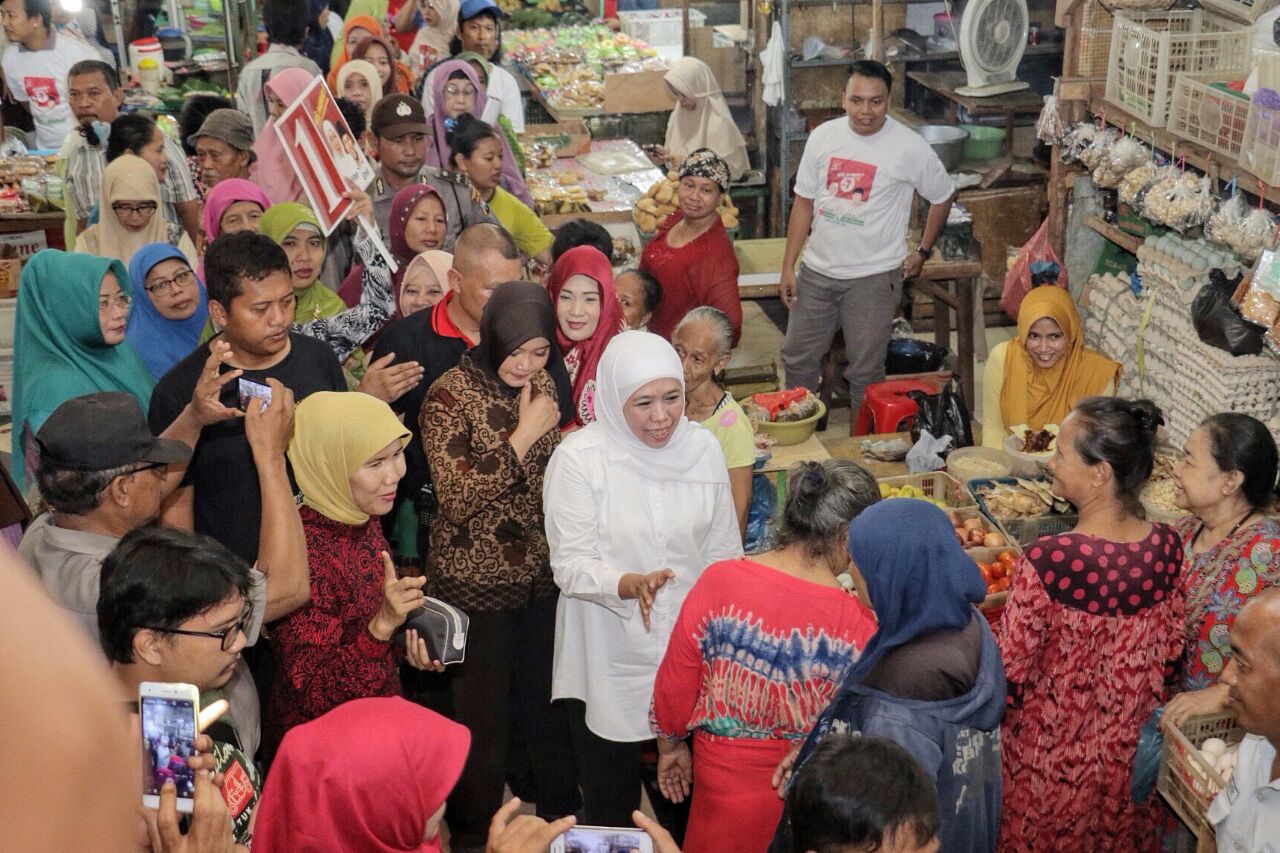 Ini Harapan Kepala Pasar Tambah Rejo Surabaya Jika Khofifah Jadi Gubernur