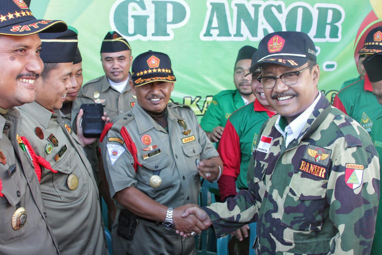 Gus Ipul Instrusikan Banser Terus Mengawal Kepentingan Ulama