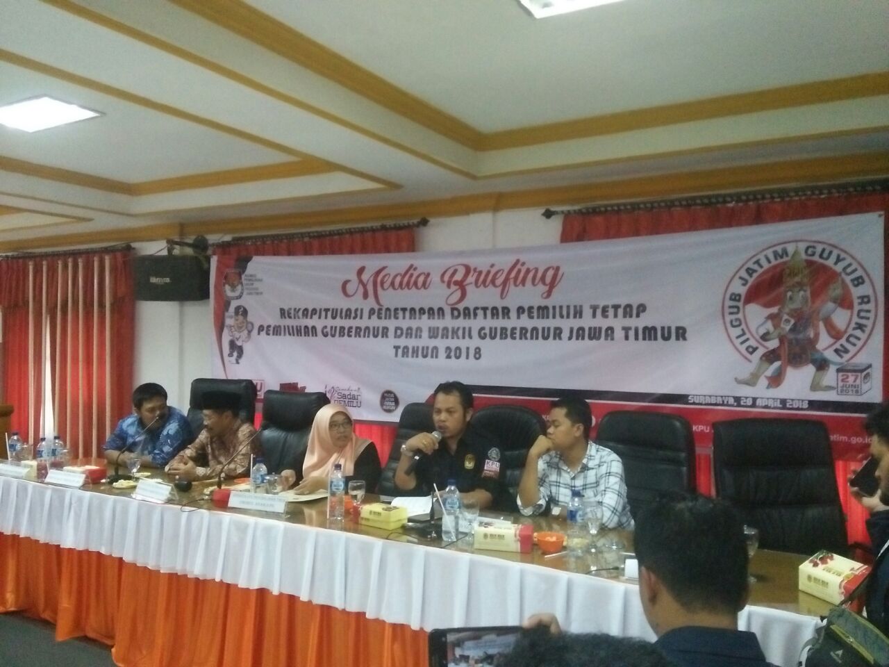 DPT Pilgub Jatim 2018 Capai 30.155.719 Orang