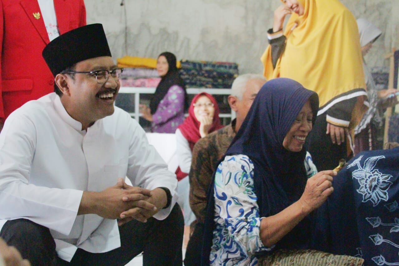 Gus Ipul Ingin Sentra Batik Bisa Jadi Obyek Wisata