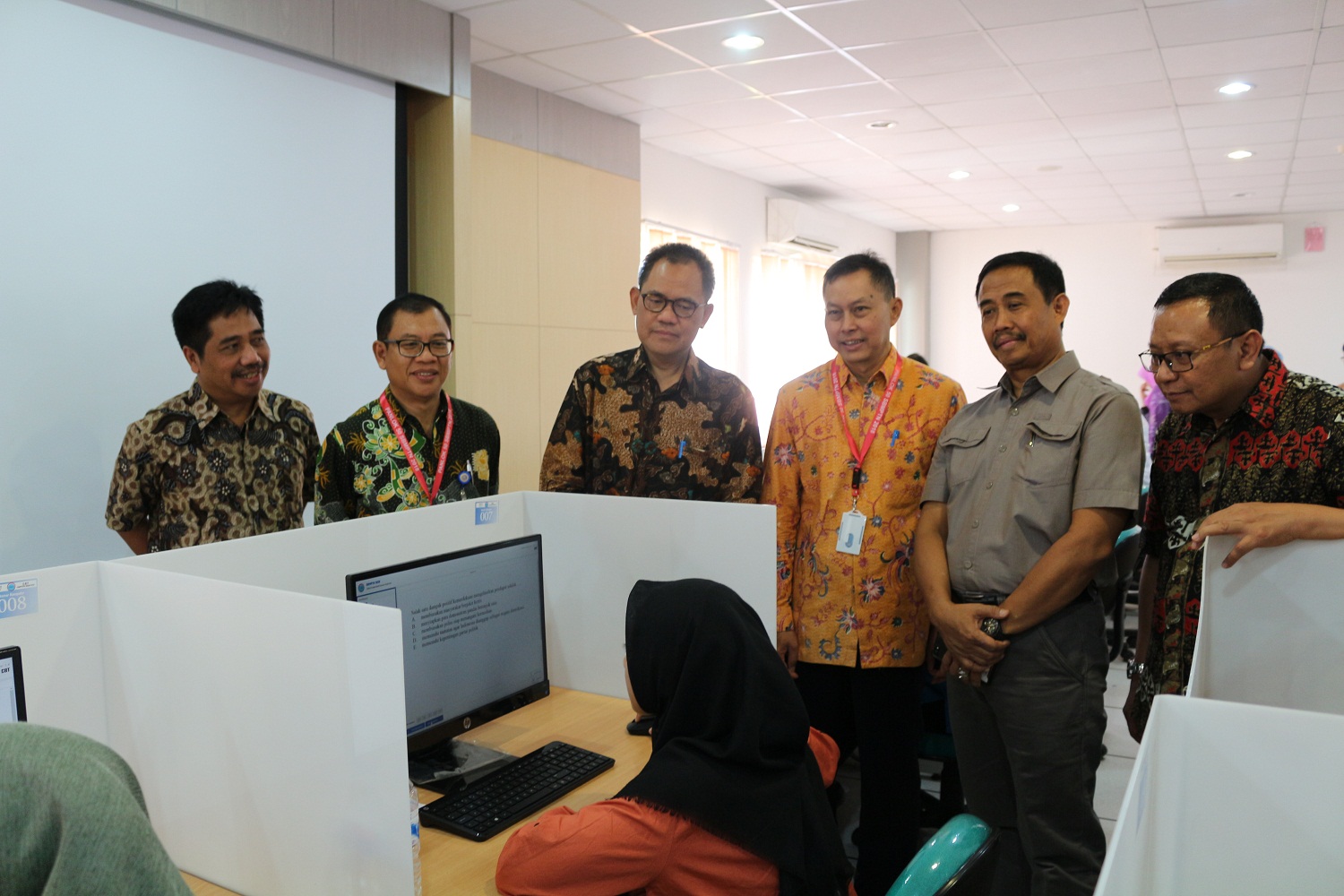 Panlok 50 Surabaya Gelar Simulasi Ujian Tulis Berbasis Komputer