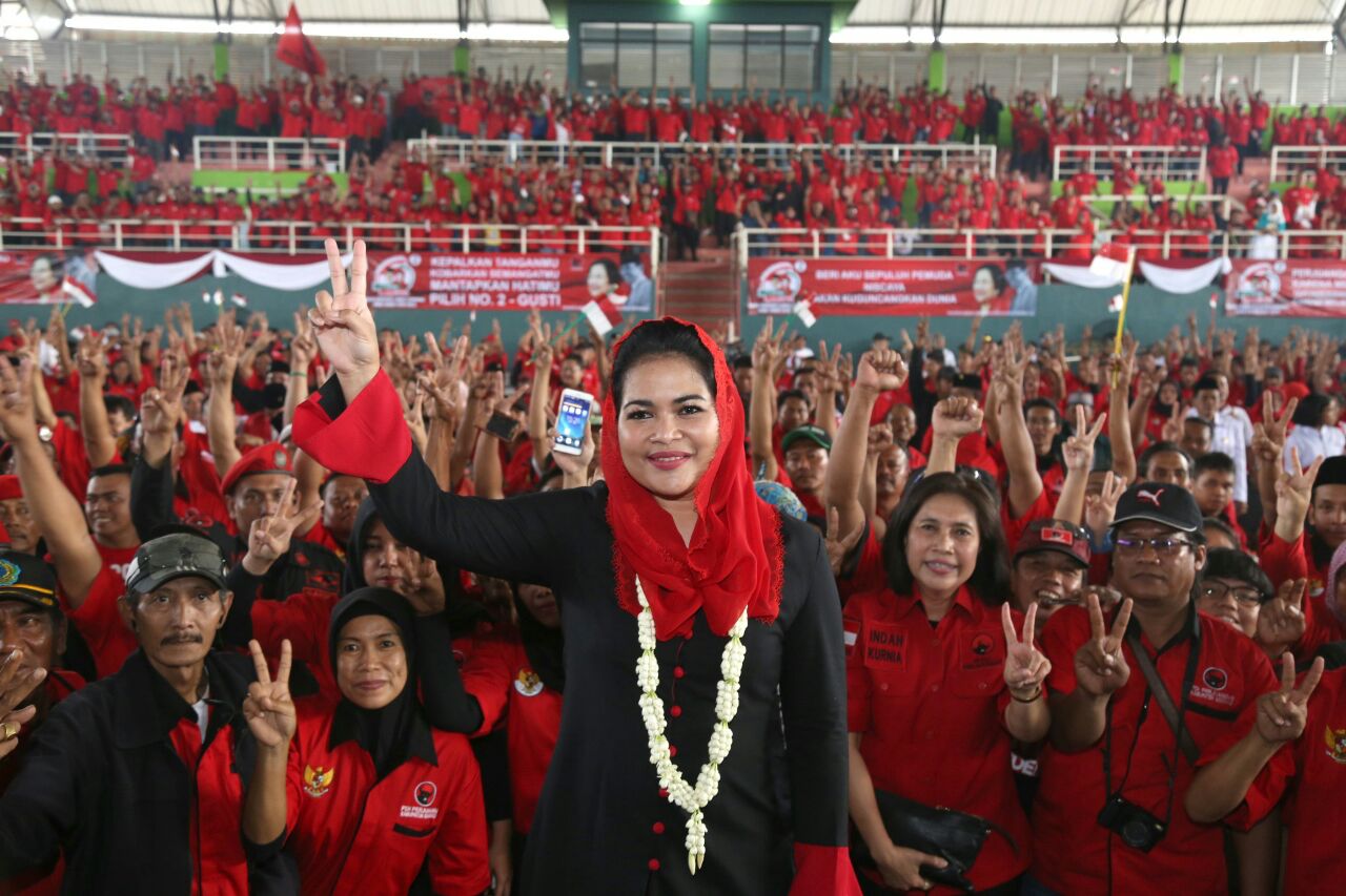Puti Minta PDIP Sidoarjo Bergerak &lsquo;Door To Door&rsquo;