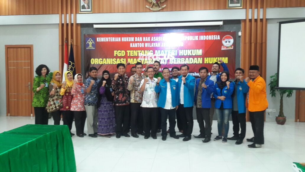 Gelar Musda XII, KNPI Jatim Undang Kanwil Kemenkum HAM
