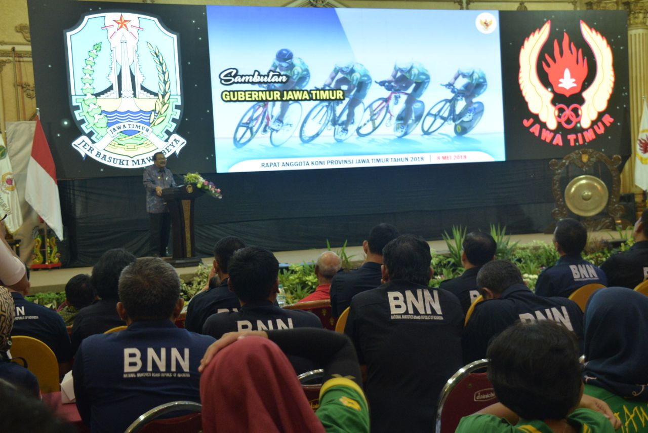 Gubernur: Atlet Jatim Harus Punya Jiwa Pejuang