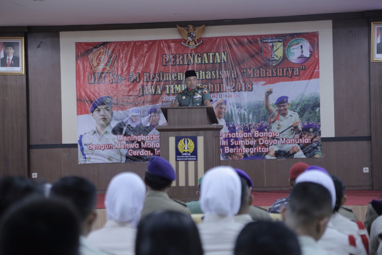 Cegah Radikalisme, Menwa Diimbau Lebih Peka