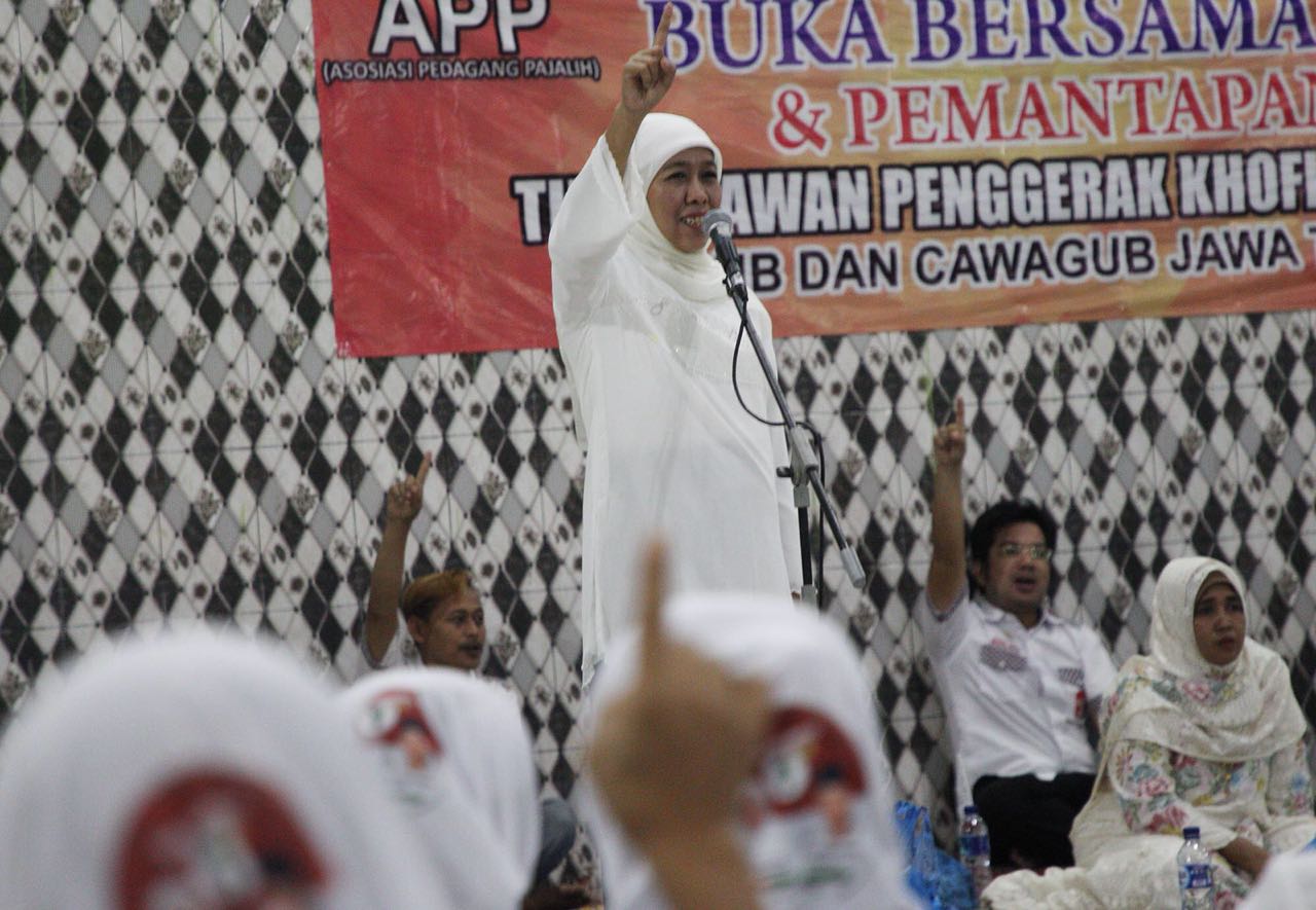 Didukung APP Jatim, Khofifah Komitmen Perbaiki Irigasi