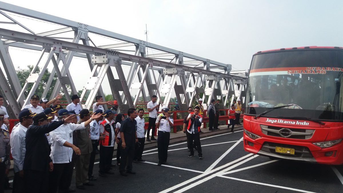 Jembatan Widang-Babat Mulai Dioperasionalkan