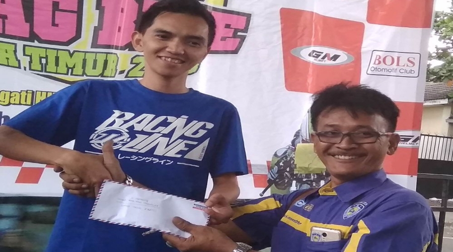 Ricko Bocel Juara Swallow Kejurprov Drag Bike Putaran 3 Jember 2018