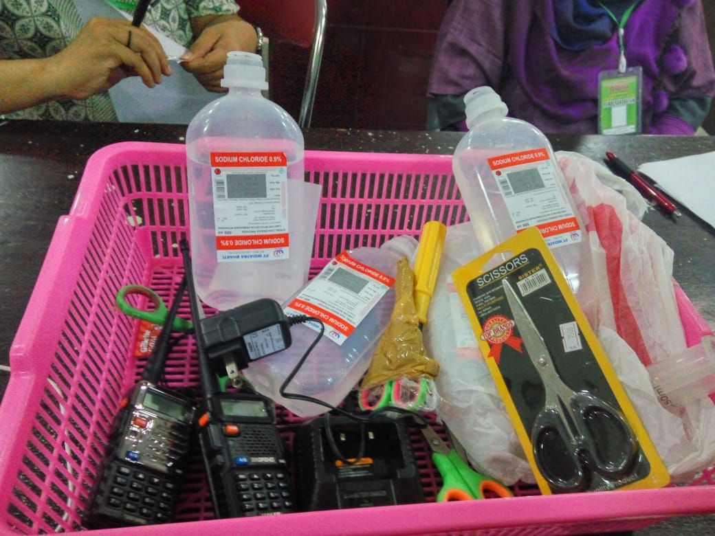 Alasan Takut Tersesat, JCH Bawa Handy Talky