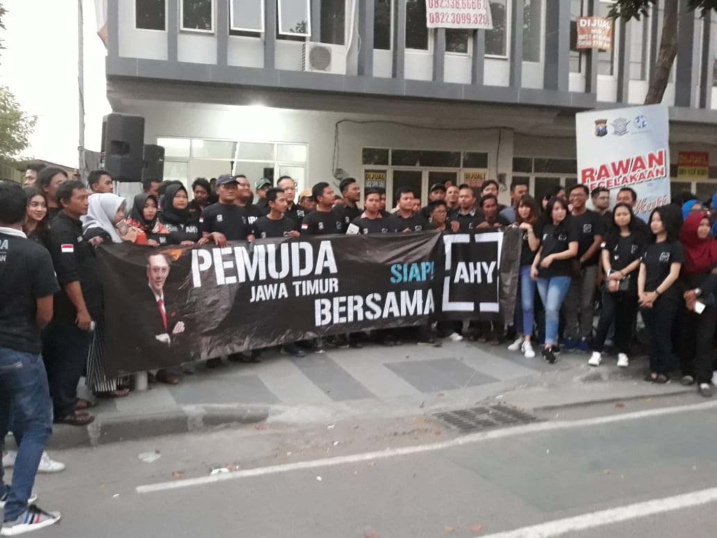 Cakra AHY Deklarasi Dukung Agus Harimurti Yudhoyono Maju Pilpres 2019